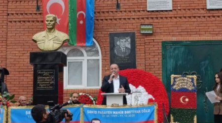 Milli Qəhrəman Pəncəli Teymurovun ailəsi ziyarət olundu - FOTO