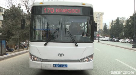 Sərnişinlər 170 nömrəli marşrutun fəaliyyətindən narazıdırlar - VİDEO