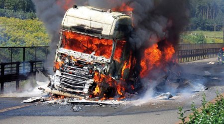 Sumqayıtda “Volkswagen” yük avtomobili YANDI