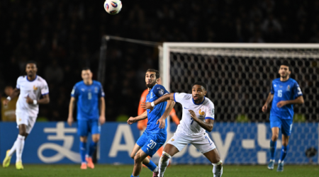 Azərbaycan millisi Fransaya uduzdu