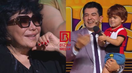 Flora Kərimovanın nəvəsi ilk dəfə efirə çıxdı - VİDEO