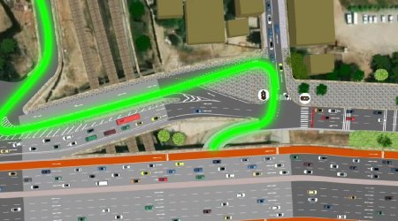 Bakı-Sumqayıt yolunun bu hissəsində hərəkət yenidən təşkil edilir – VİDEO