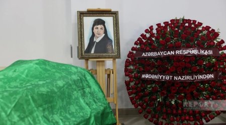 Xalq artisti Roza Cəlilova dəfn edildi - YENİLƏNİB - VİDEO