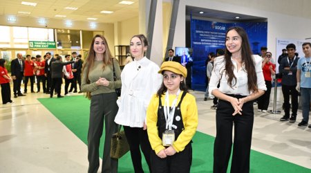 Leyla Əliyeva Beynəlxalq STEAM Azərbaycan Festivalından paylaşım etdi - VİDEO