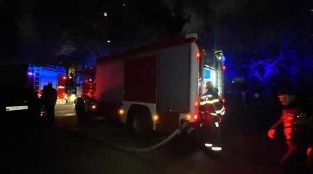 Yasamaldakı yanğın MƏHDUDLAŞDIRILDI - YENİLƏNİB/FOTO/VİDEO