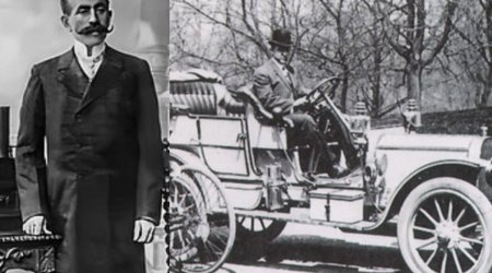 Bakıya ilk avtomobili o gətirib – TARİXİ FOTO