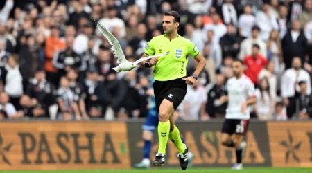 "Beşiktaş"ın matçında kuryoz hadisə: Meydançaya qağayı girdi - VİDEO