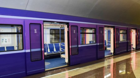 Metronun “Bənövşəyi xətt”ində interval 5 dəqiqəyə endirildi