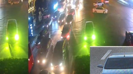 Bakıda avtomobili nömrəsiz idarə edən sürücü HƏBS EDİLDİ