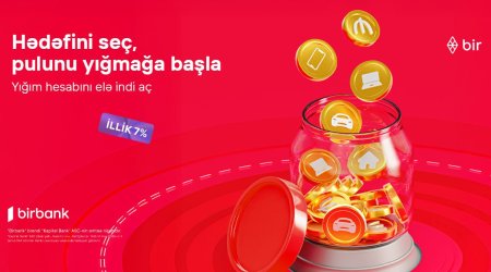 Birbank Yığım hesabı: Pulunuz hər gün gəlir gətirir
