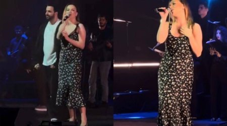 Vüqar Qaradağlının qızı reperlə mahnı oxudu - VİDEO