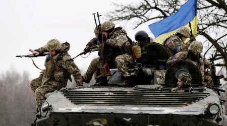 Ukrayna ordusu bu yaşayış məntəqəsini işğaldan azad etdi - VİDEO