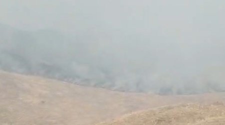 Kəlbəcərdəki yanğın Laçın rayonu ərazisinə keçdi - FOTO