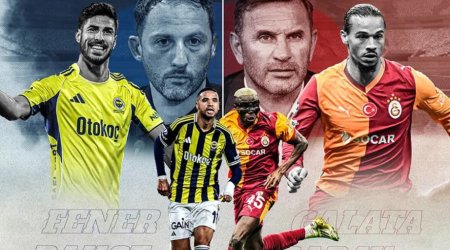 İstanbul derbisi: &ldquo;Fənərbağça&rdquo; &ldquo;Qalatasaray&rdquo;a qarşı