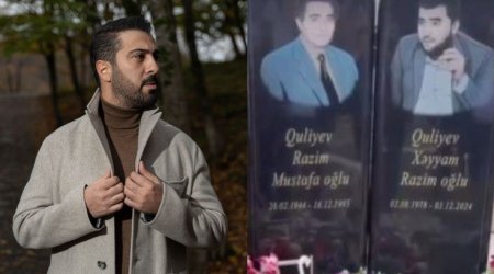 Xəyyamın məzarından VİDEO paylaşdı