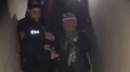 Sakinlər yanğından belə təxliyə olundu &ndash; VİDEO