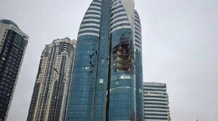 Qroznıda dövlət qurumlarının yerləşdiyi inzibati binaya PUA hücumu oldu