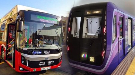 SON DƏQİQƏ: Metro və avtobuslarda gediş haqqı BELƏ OLACAQ