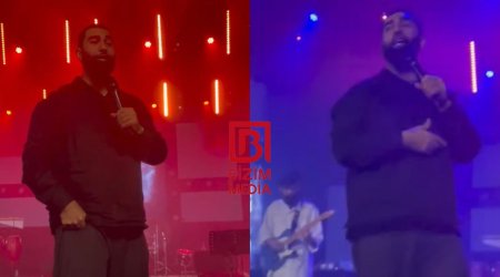 Jah Khalib Murad Dadaşovun oğlunun toyunda SƏHNƏ ALDI - VİDEO