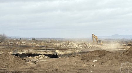 Soltanlıda tikinti işlərinə başlanıldı - 420 ev inşa edilir - FOTO