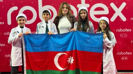 Azərbaycan komandası Tallində &ldquo;Medibot&rdquo; layihəsi ilə birincilik qazandı - FOTO