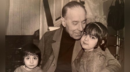 Leyla Əliyevanın Ulu Öndərlə arxiv FOTOSU
