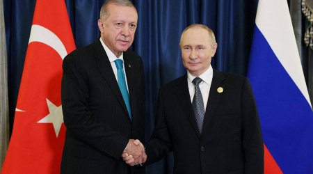 Ərdoğanla Putin görüşdü &ndash; VİDEO