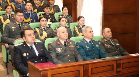 Hərbi Prokurorluqda Ümummilli Liderin anım gününə həsr olunan tədbir keçirildi - FOTO