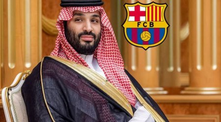 Səudiyyə Ərəbistanı vəliəhdi “Barselona”nı almaq istəyir