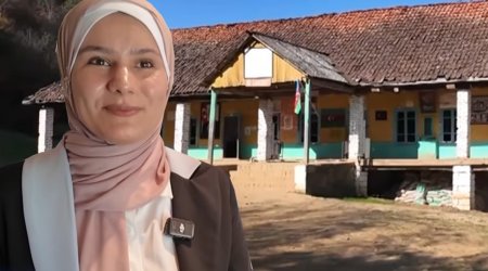 Kəndinə ilk ali təhsilli qadın kimi qayıtdı... &ndash; VİDEO