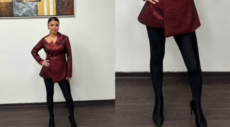 Məşhur çəkmədən bu dəfə Sevda geyindi - FOTO