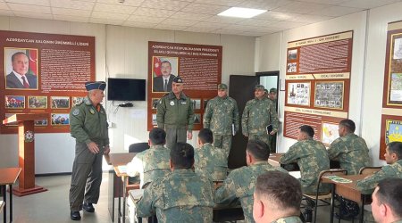 HHQ-nin xidməti-döyüş fəaliyyəti YOXLANILDI - FOTO