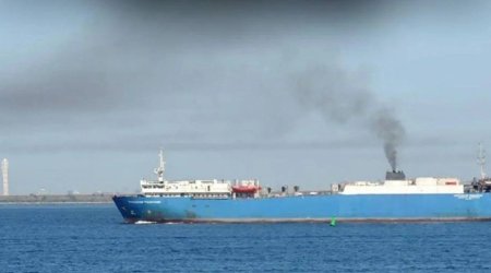 Ukrayna Rusiyanın yük gəmisinə hücum etdi - Ölənlər var &ndash; VİDEO