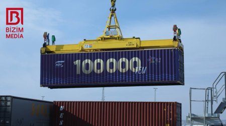 Bu il Orta Dəhliz üzrə qəbul edilən blok-qatarların SAYI AÇIQLANDI &ndash; FOTO/VİDEO