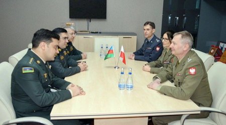 Azərbaycan və Polşa arasında hərbi tibb sahəsində əməkdaşlıq məsələləri müzakirə olundu - FOTO