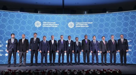 Azərbaycan nümayəndə heyəti Ankarada Forumda iştirak edir - FOTO