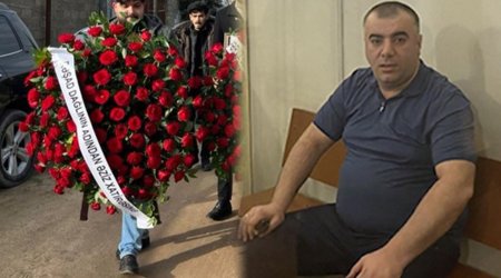 Rəşad Dağlı Kərimin dəfninə əklil göndərdi &ndash; FOTO