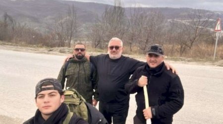 Tanınmış idmançı qeyri-adi bir sınağa imza atdı &ndash; FOTO