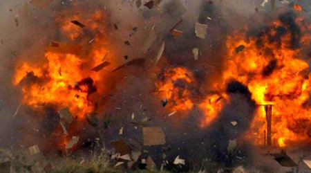 Ukrayna partizanları Rostovda dəmir yolu qovşağını partlatdı - VİDEO