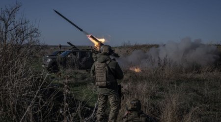 Ukrayna ordusu Rusiyada neft terminalı effektiv zərbələr endirib