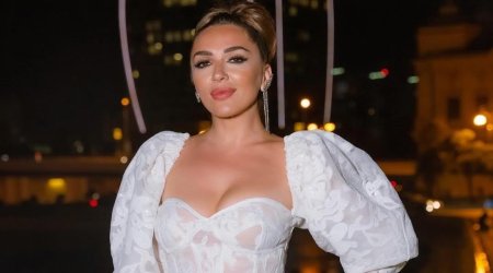 46 yaşlı Əməkdar artist dərin yarıqlı libası ilə DİQQƏT ÇƏKDİ - VİDEO