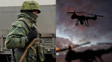 Ukrayna rus PUA-larının yerləşdiyi binaya zərbə endirdi