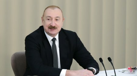 İlham Əliyev: "Cəmi 44 gün ərzində Ermənistanı böyrü üstə qoyduq&rdquo;
