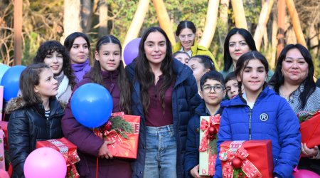 Leyla Əliyeva Mərkəzi Nəbatat bağında uşaqlar üçün təşkil olunan tədbirdə iştirak edib - FOTO