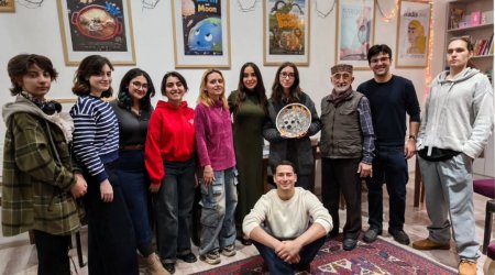 Leyla Əliyeva Animasiya Evində - FOTO