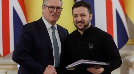 Zelenski Trampla görüşdən əvvəl Britaniyanın Baş naziri ilə danışdı