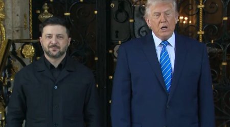 Floridada Trampla Zelenski arasında görüş başladı