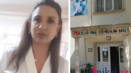 Uşaqlar 5 gün bağça işçilərinin evlərində saxlanılıb - Biləcəridəki körpələr evində QALMAQAL - VİDEO