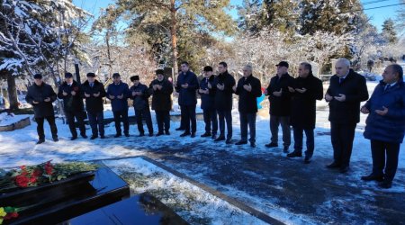 Qusarda Milli Qəhrəman Çingiz Qurbanov anıldı - FOTOLAR