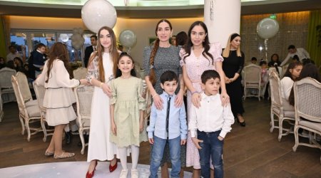 Alyona Əliyeva uşaqlar üçün təşkil olunan Yeni il şənliyindən paylaşım etdi &ndash; FOTO